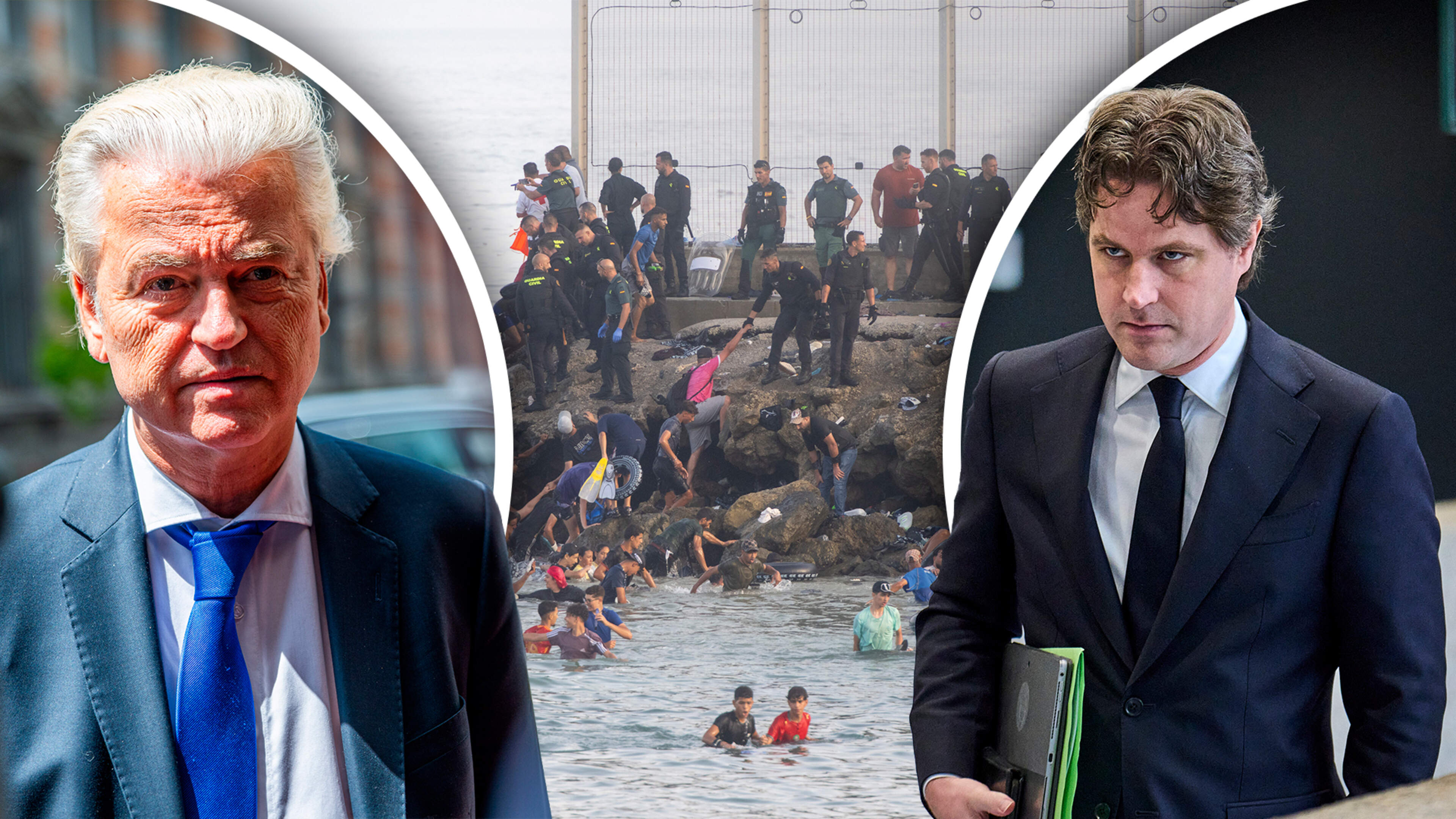 Spoeddebat van de baan: Kamer wil wel stevigere reactie vanuit kabinet over ’invasie’ op Spaans Ceuta